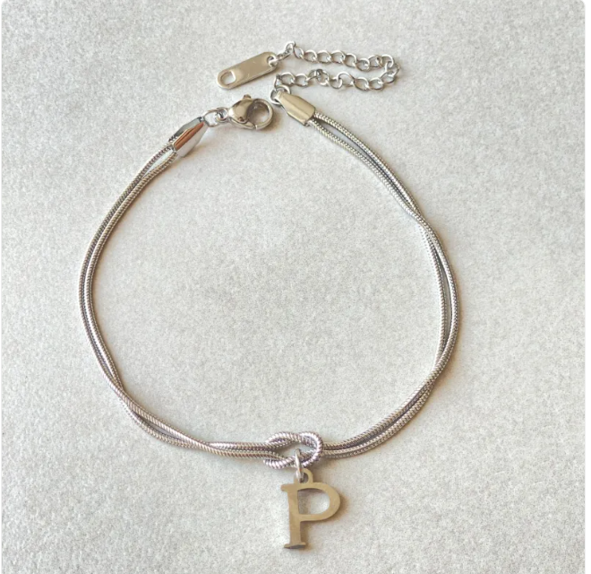 Pulseira Nó do Amor – Corrente de Cobra Dourada