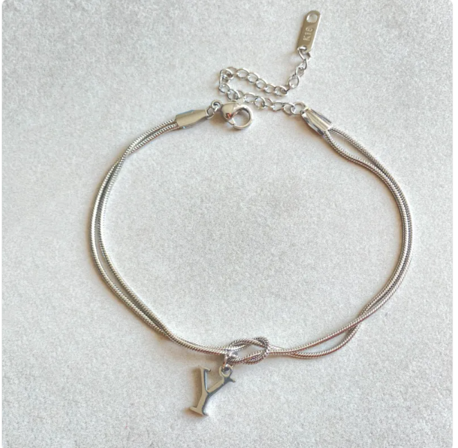 Pulseira Nó do Amor – Corrente de Cobra Dourada