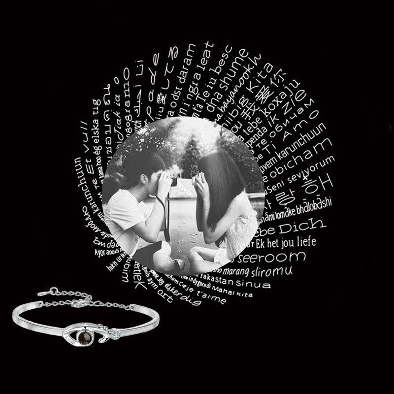 Pulseira do Olho do Diabo em Prata Esterlina para Mulheres