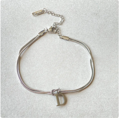 Pulseira Nó do Amor – Corrente de Cobra Dourada