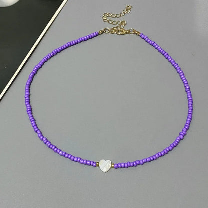 Pravelle Colar Summer New Love Heart