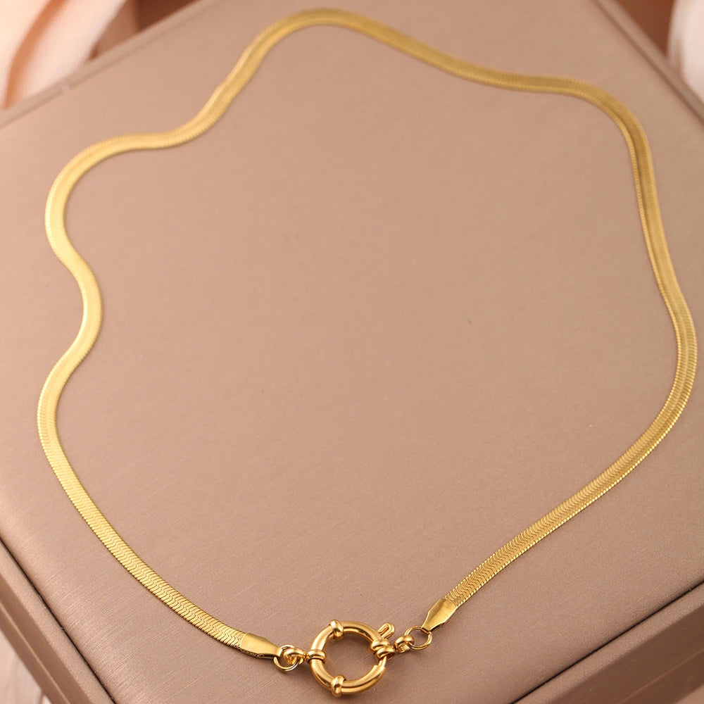 Pravelle Colar Golden Ocean