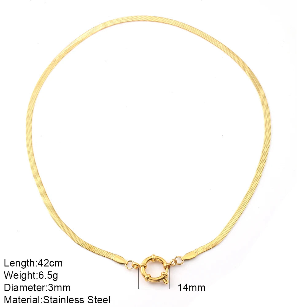 Pravelle Golden Ocean Necklace