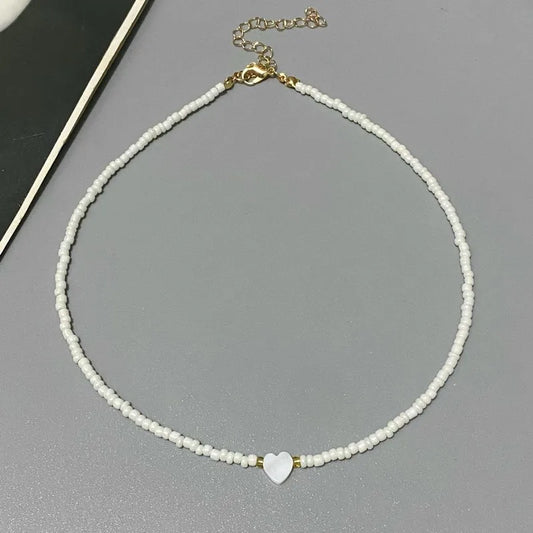Pravelle Colar Summer New Love Heart