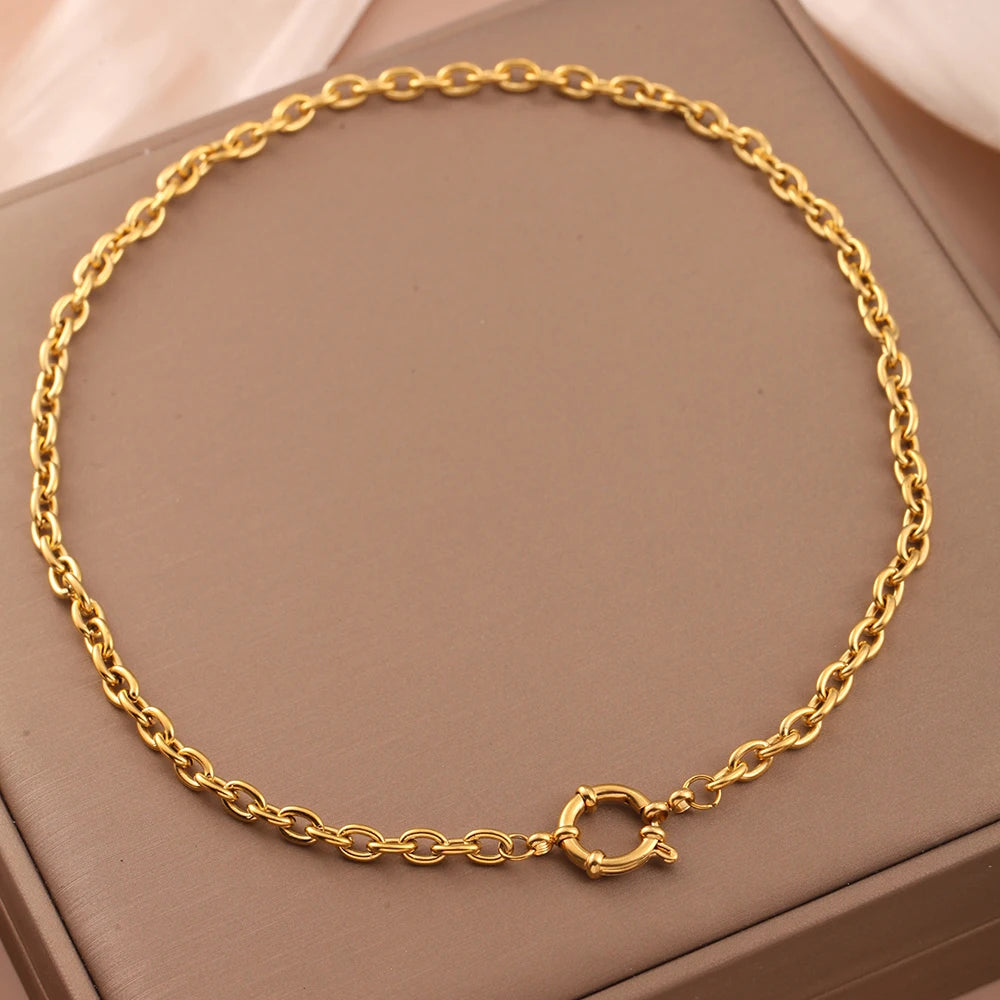 Pravelle Colar Golden Ocean