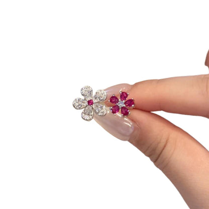 Anel Diamante Rosa