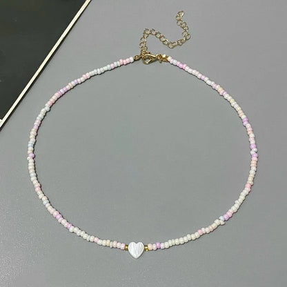 Pravelle Colar Summer New Love Heart