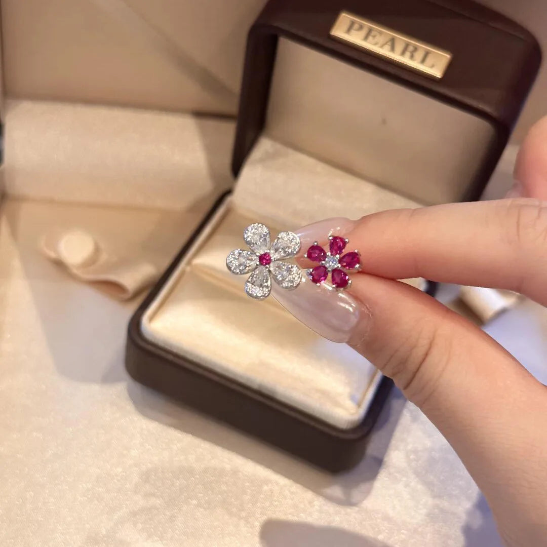 Anel Diamante Rosa