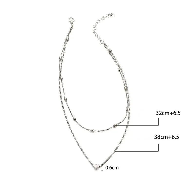 Pravelle Heart Love Necklace