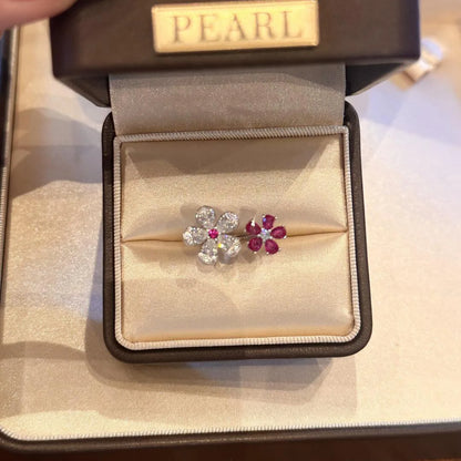 Anel Diamante Rosa