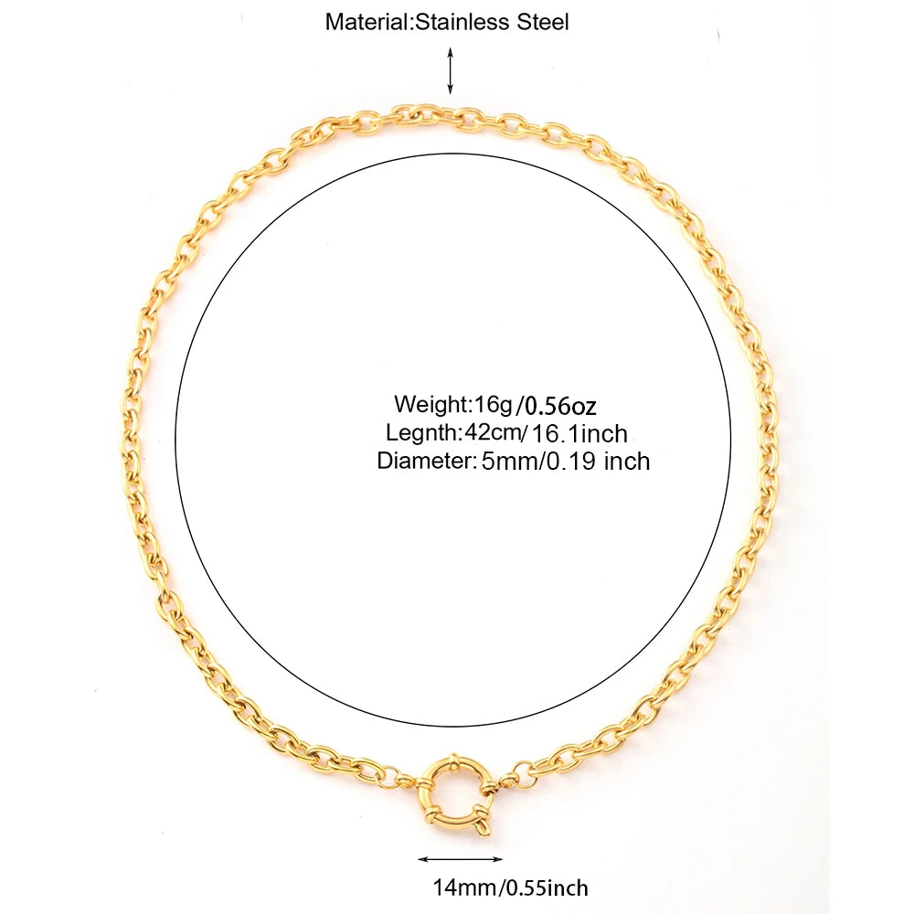 Pravelle Golden Ocean Necklace