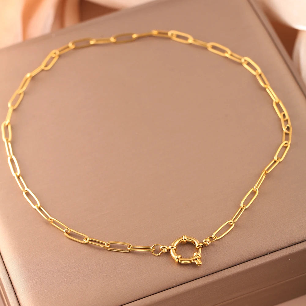 Pravelle Colar Golden Ocean