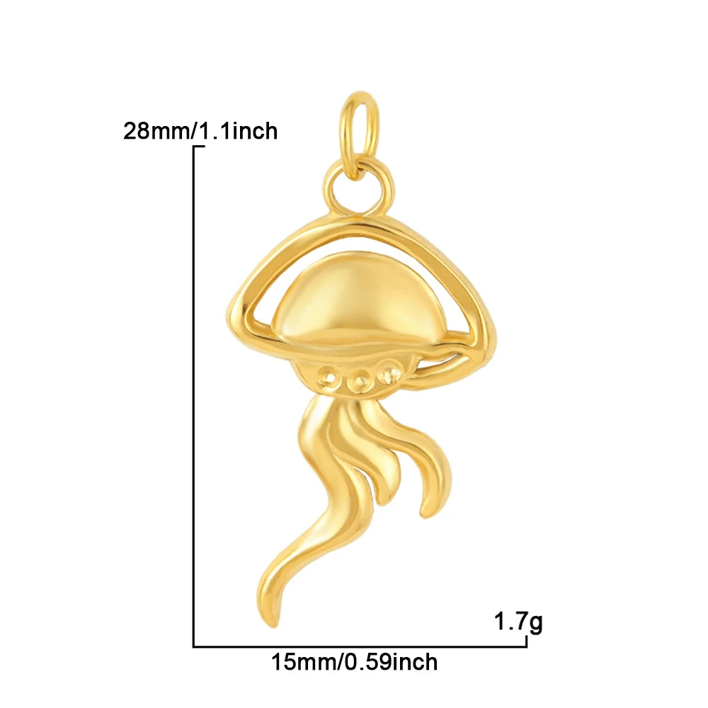 Pravelle Golden Ocean Necklace