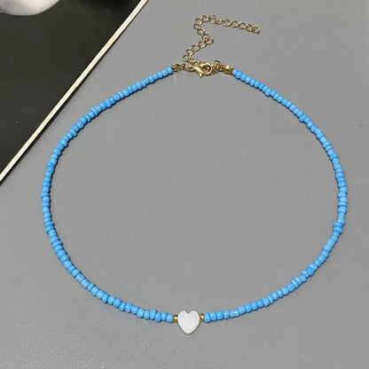 Pravelle Colar Summer New Love Heart