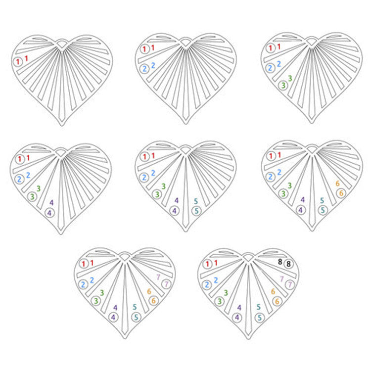 Colar de Diamantes em Forma de Coração Personalizado para Mulheres