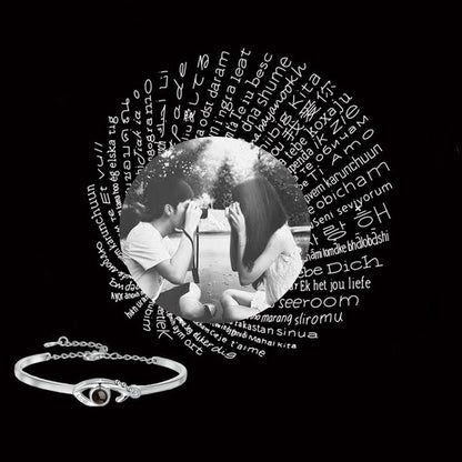 Pulseira do Olho do Diabo em Prata Esterlina para Mulheres