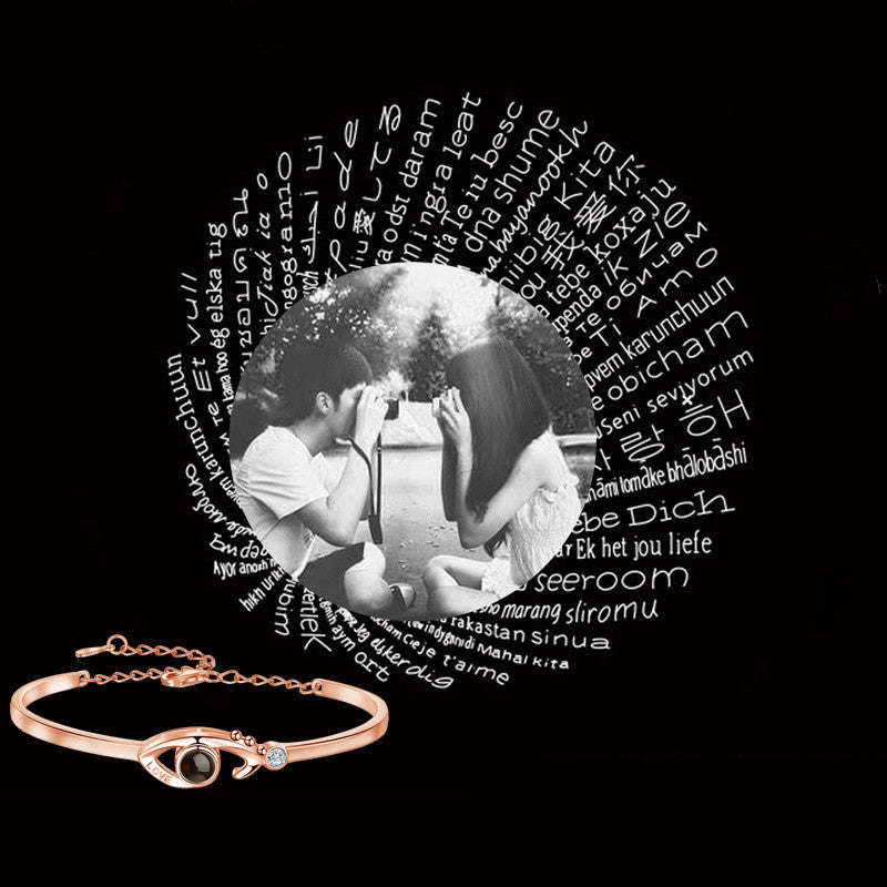Pulseira do Olho do Diabo em Prata Esterlina para Mulheres