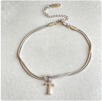 Pulseira Nó do Amor – Corrente de Cobra Dourada